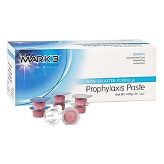 Mark3 Prophy Paste Fine Bubble Gum 200/bx