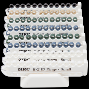 Zirc E-Z ID Rings System - Small (Classic ,Vibrant or Jewel Color)
