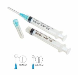 3D Dental - Endo Irrigation Needles 27Ga - Yellow, 100/bx