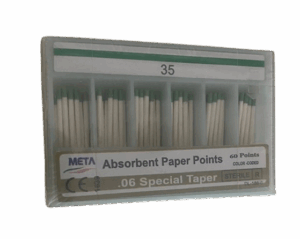 Absorbent Paper Points Size .06 Taper - 60/pk
