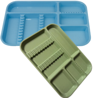 Plasdent Divided Lockable Set-Up Tray Size B Ritter